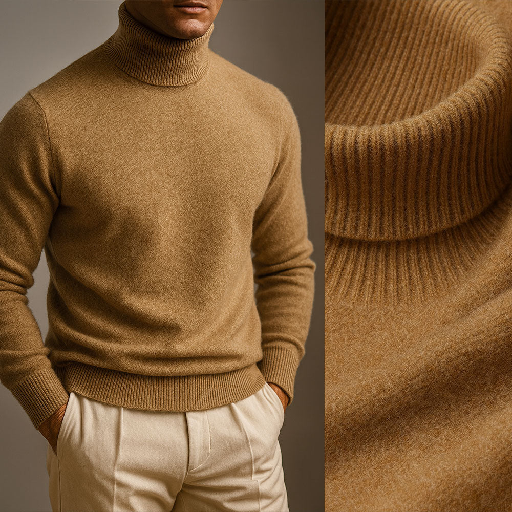 | PULL À COL MONTANT POUR HOMME