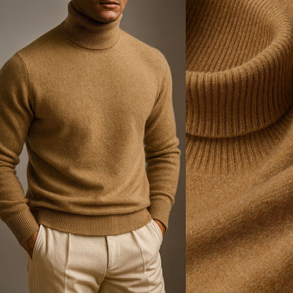 | PULL À COL MONTANT POUR HOMME
