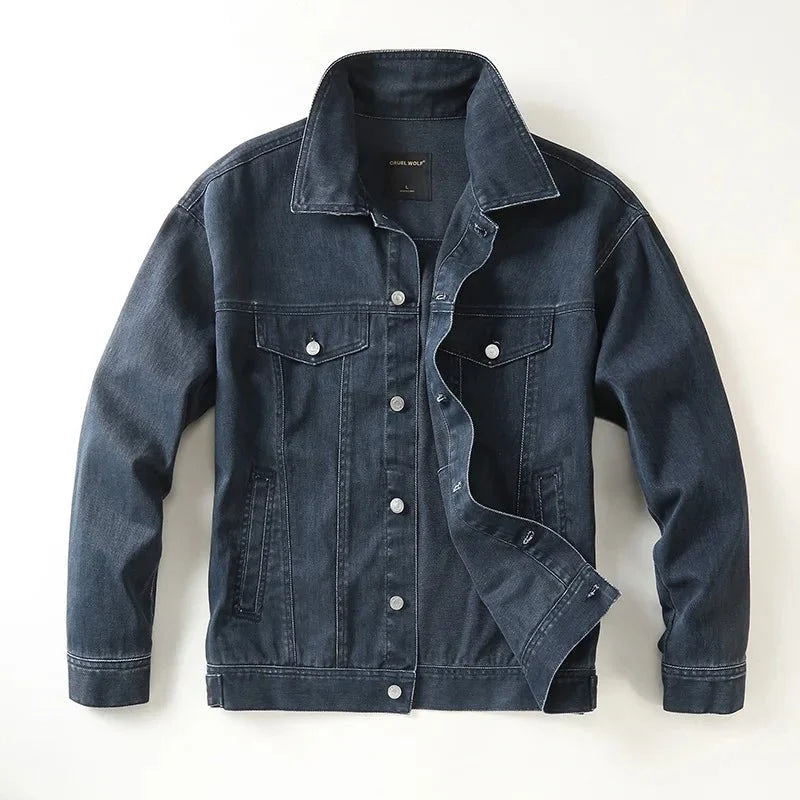 Chaqueta Vaquera de Otoño Estilo Nueva York