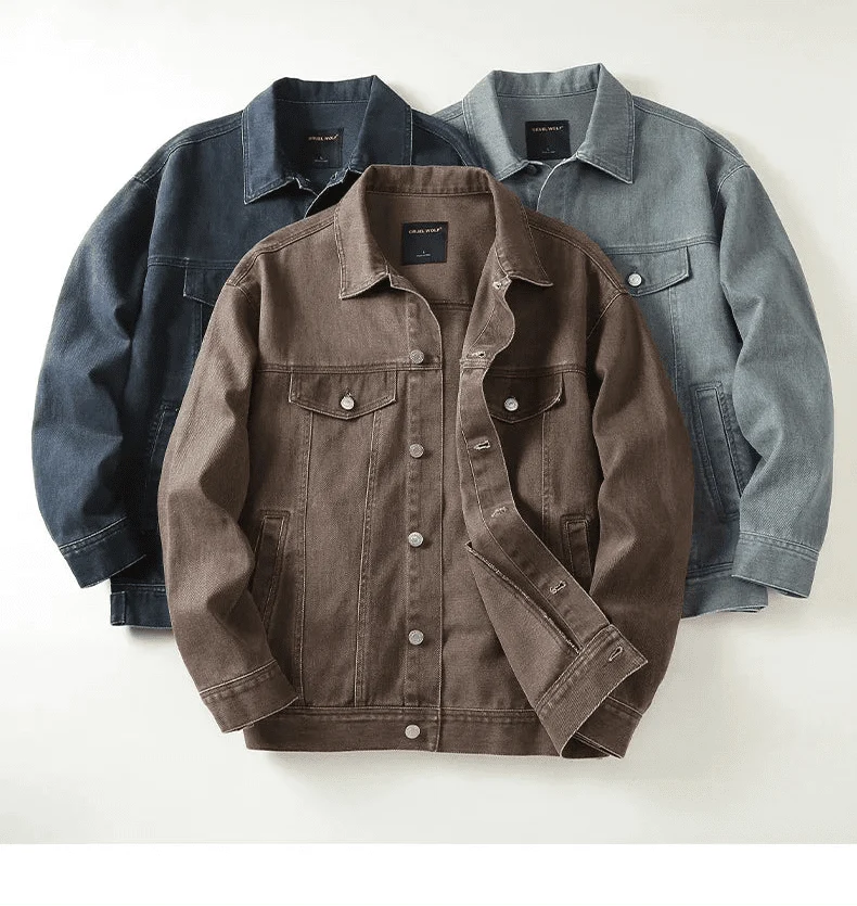 Chaqueta Vaquera de Otoño Estilo Nueva York