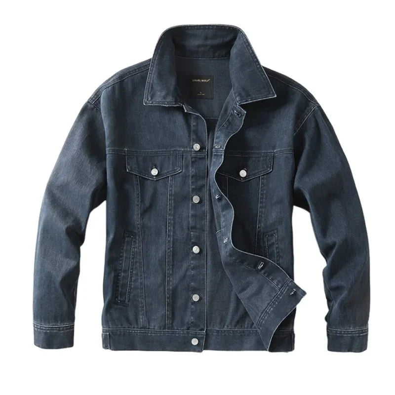 Chaqueta Vaquera de Otoño Estilo Nueva York