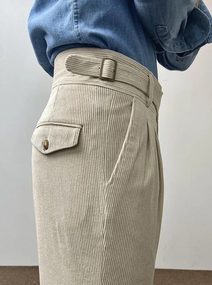 Pantalones de Pana de Oficina