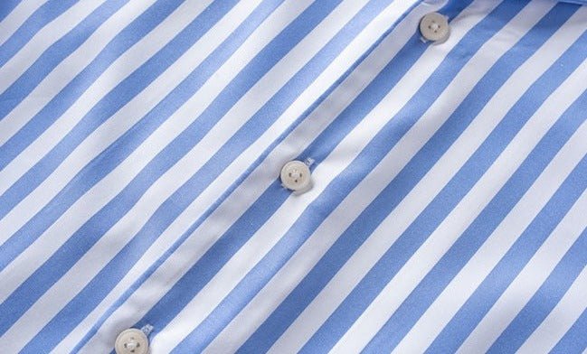 Camisa Formal de Oficina a Rayas