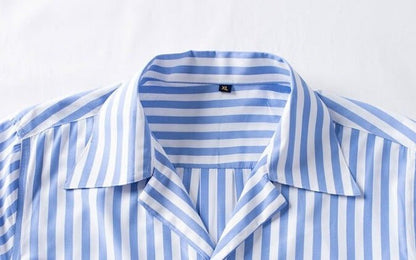 Camisa Formal de Oficina a Rayas