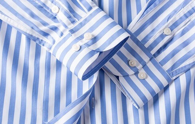 Camisa Formal de Oficina a Rayas