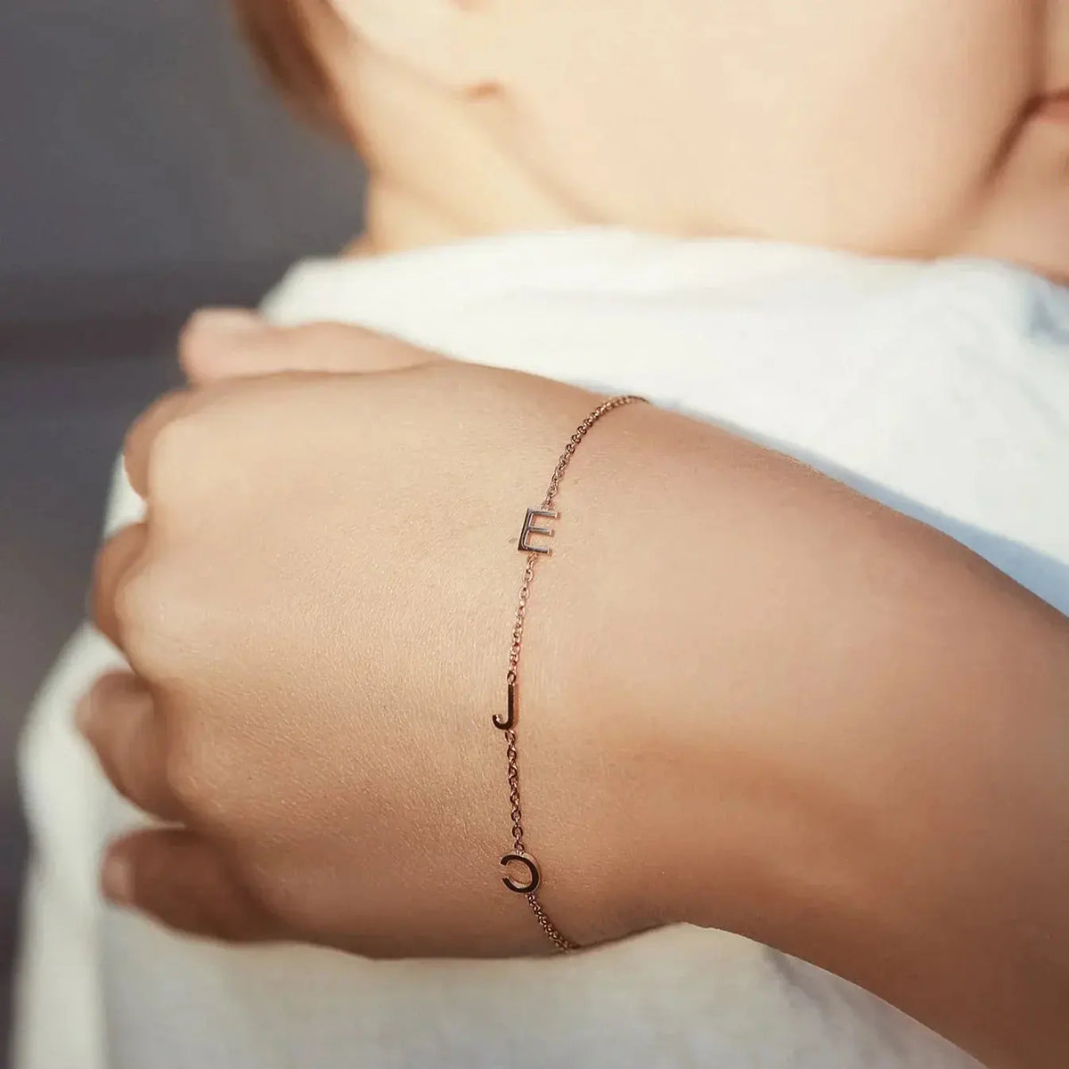 Pulsera de Inicial Horizontal Personalizada