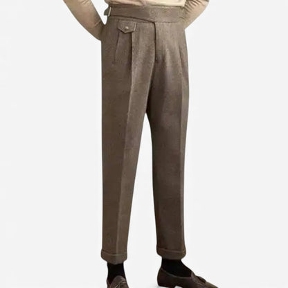 Pantalones Rectos Old Money de Otoño