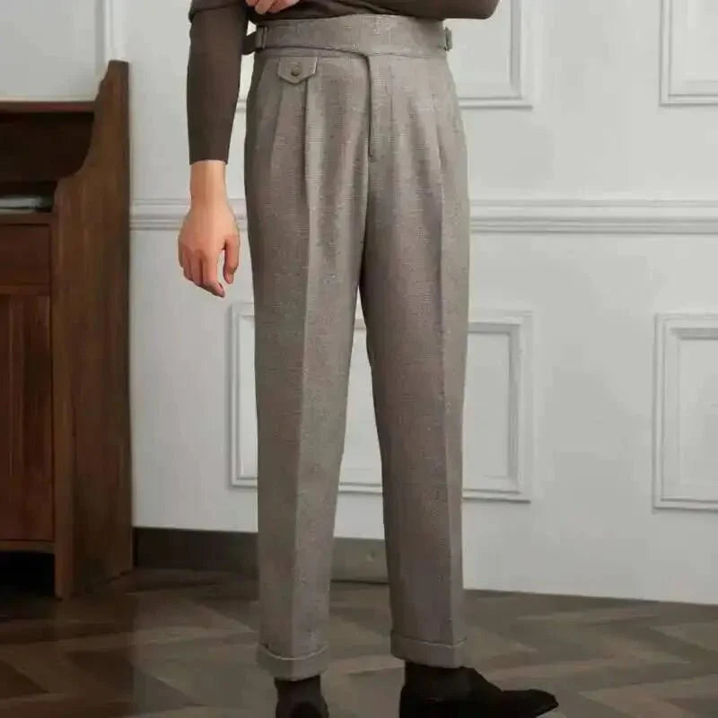 Pantalones Rectos Old Money de Otoño