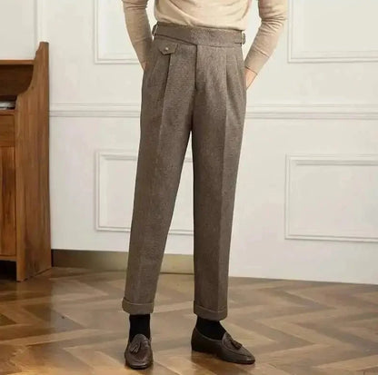 Pantalones Rectos Old Money de Otoño