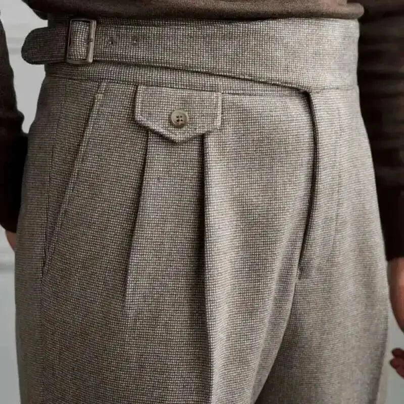 Pantalones Rectos Old Money de Otoño