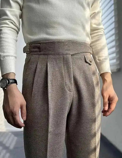 Pantalones Rectos Old Money de Otoño