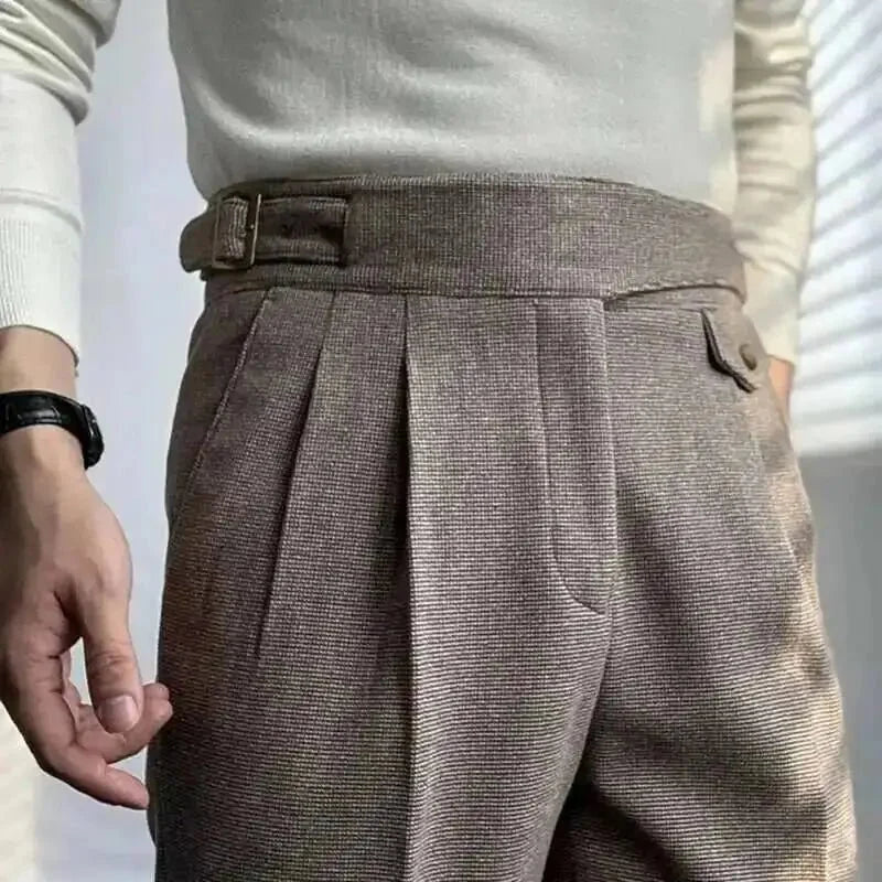 Pantalones Rectos Old Money de Otoño