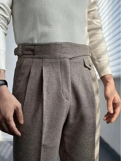 Pantalones Rectos Old Money de Otoño