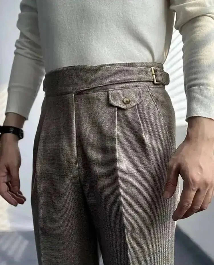 Pantalones Rectos Old Money de Otoño