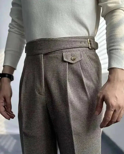 Pantalones Rectos Old Money de Otoño
