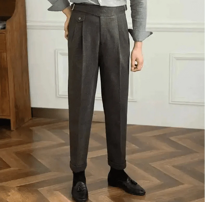 Pantalones Rectos Old Money de Otoño