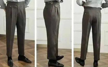 Pantalones Rectos Old Money de Otoño