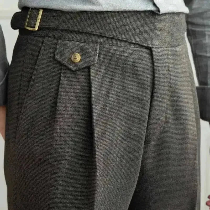 Pantalones Rectos Old Money de Otoño
