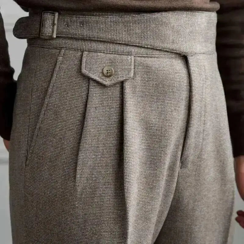 Pantalones Rectos Old Money de Otoño