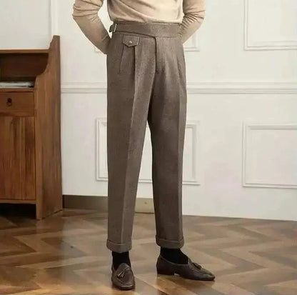 Pantalones Rectos Old Money de Otoño
