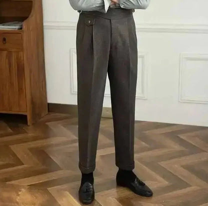 Pantalones Rectos Old Money de Otoño