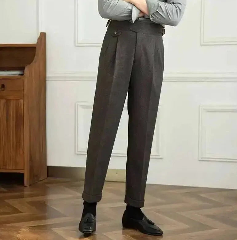 Pantalones Rectos Old Money de Otoño