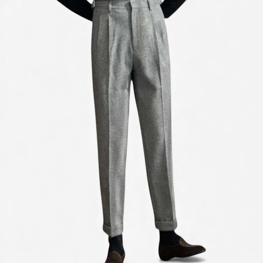 Pantalones de Negocios Old Money Estilo Italiano