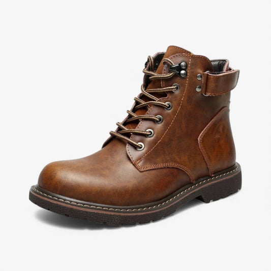 Botas de Invierno Oxford Retro con Pelo