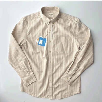 Camisa de Oficina Oxford a Rayas