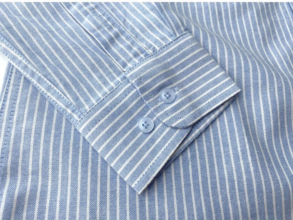 Camisa de Oficina Oxford a Rayas