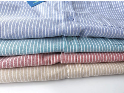 Camisa de Oficina Oxford a Rayas