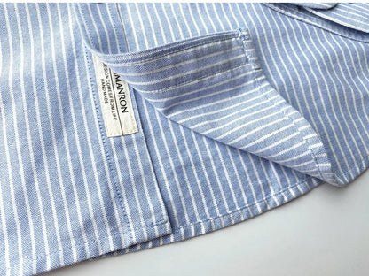 Camisa de Oficina Oxford a Rayas