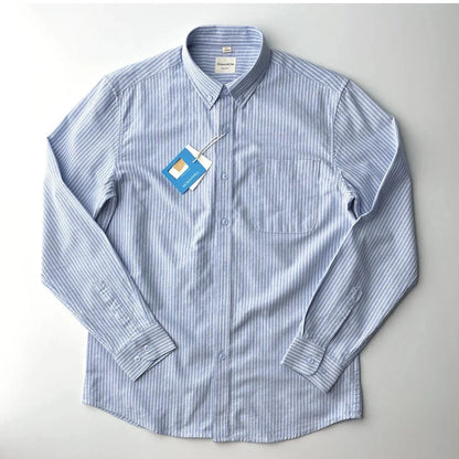 Camisa de Oficina Oxford a Rayas