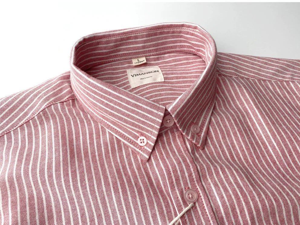 Camisa de Oficina Oxford a Rayas