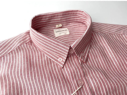 Camisa de Oficina Oxford a Rayas