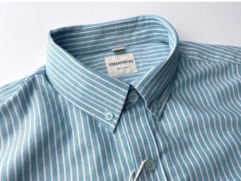 Camisa de Oficina Oxford a Rayas