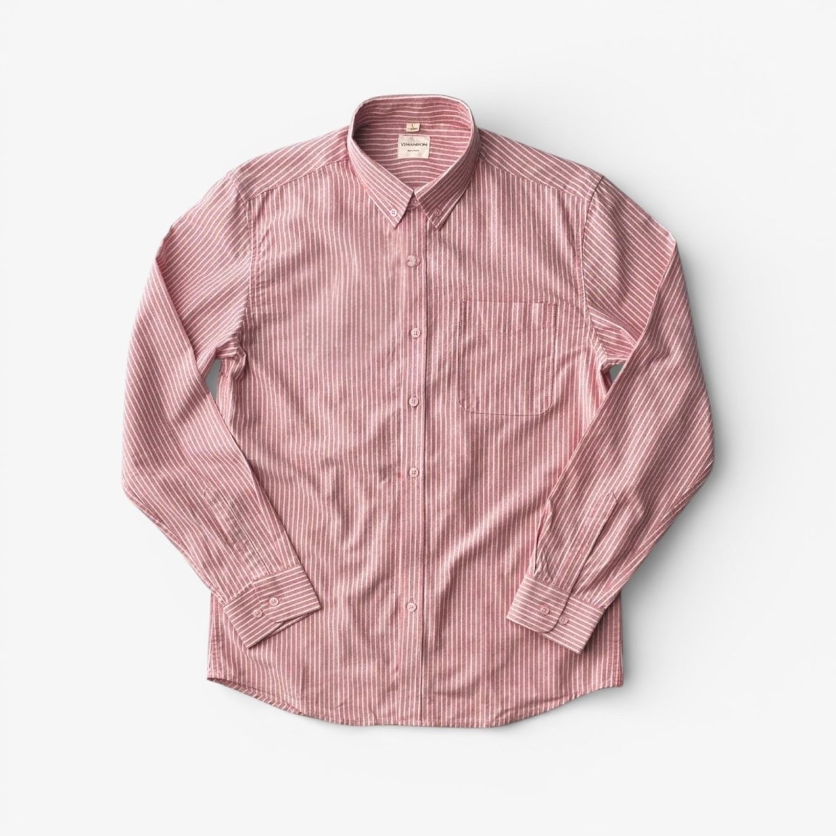 Camisa de Oficina Oxford a Rayas