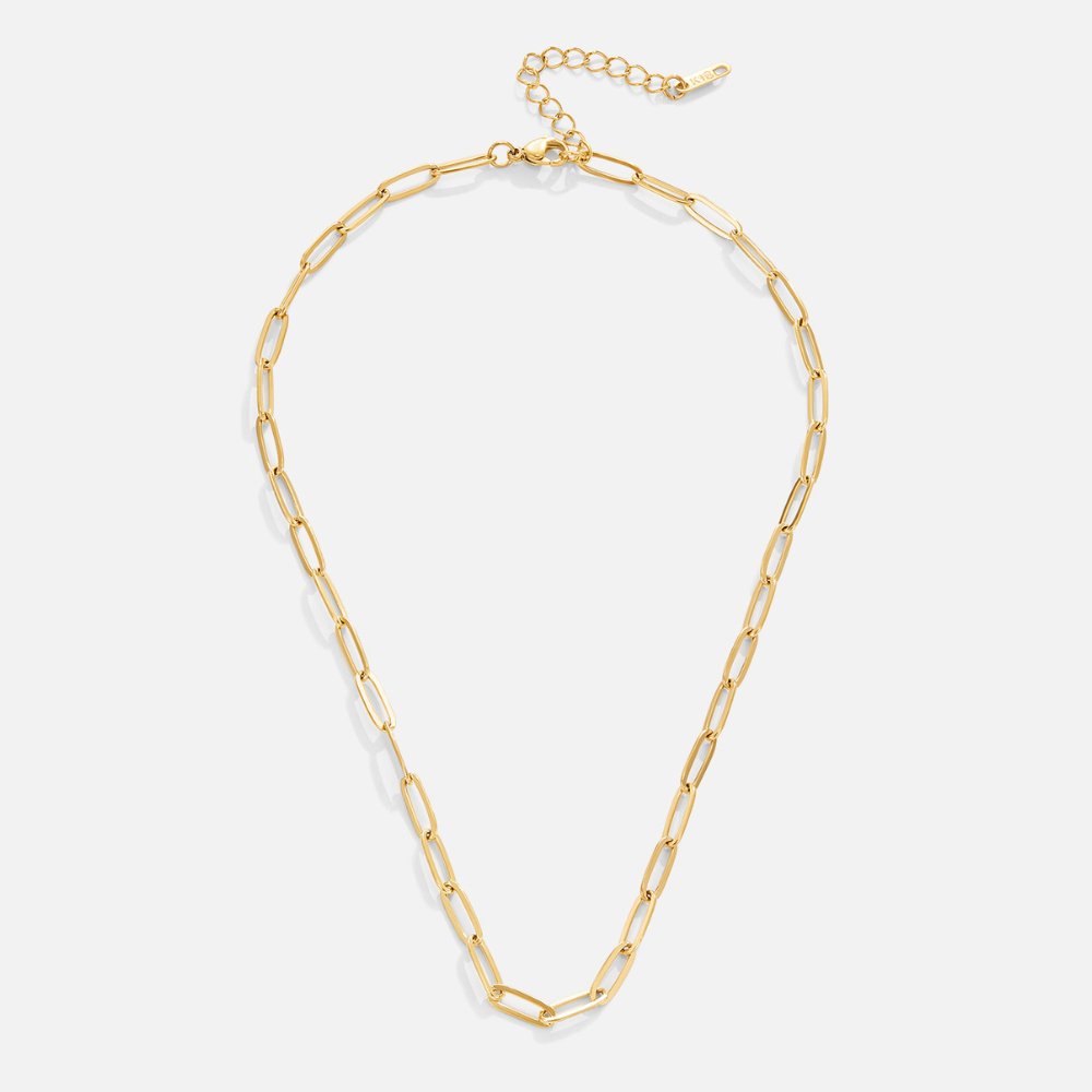 Collar de Cadena Clásica con Broche