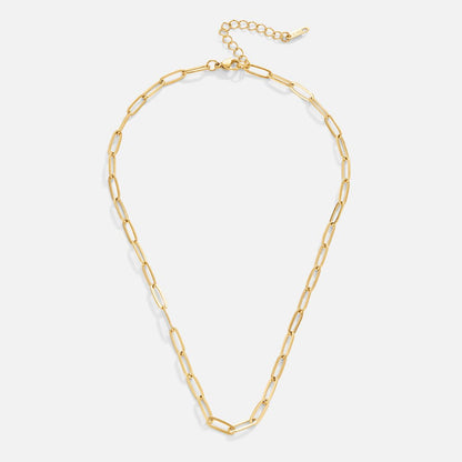 Collar de Cadena Clásica con Broche