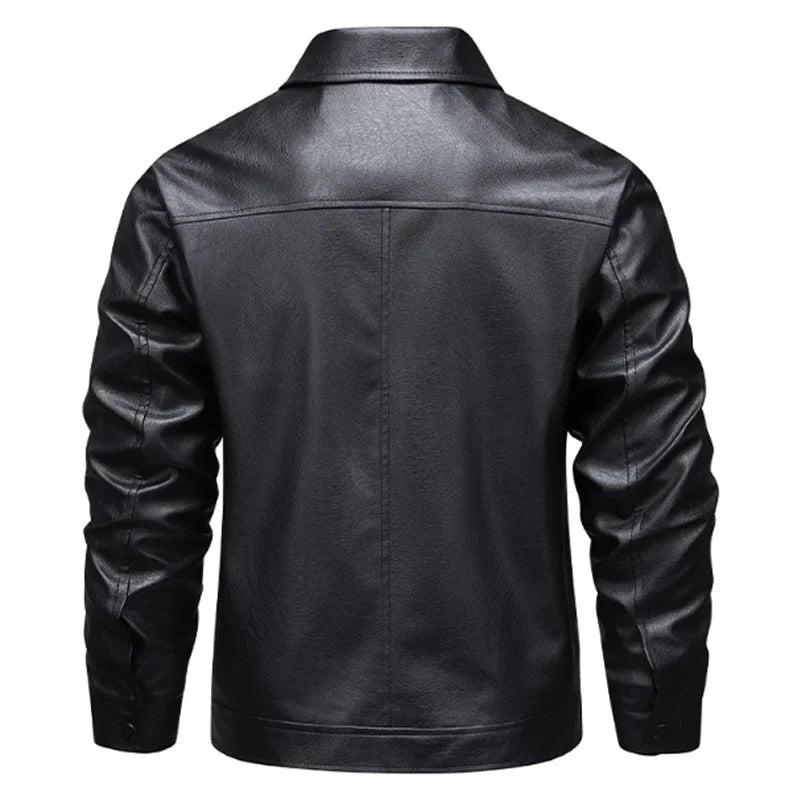 Chaqueta de Cuero Sintético Paris
