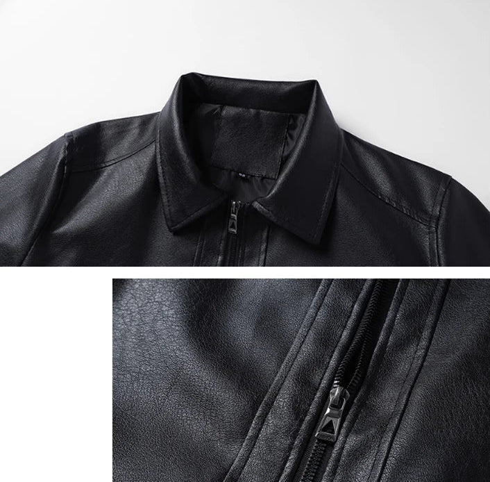 Chaqueta de Cuero Sintético Paris