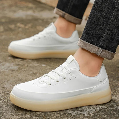 Zapatos de Cuero Genuino con Suela