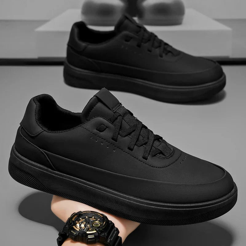 Zapatos de Cuero Genuino con Suela