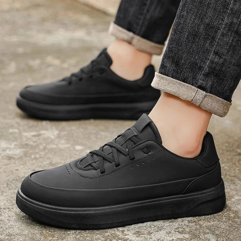 Zapatos de Cuero Genuino con Suela
