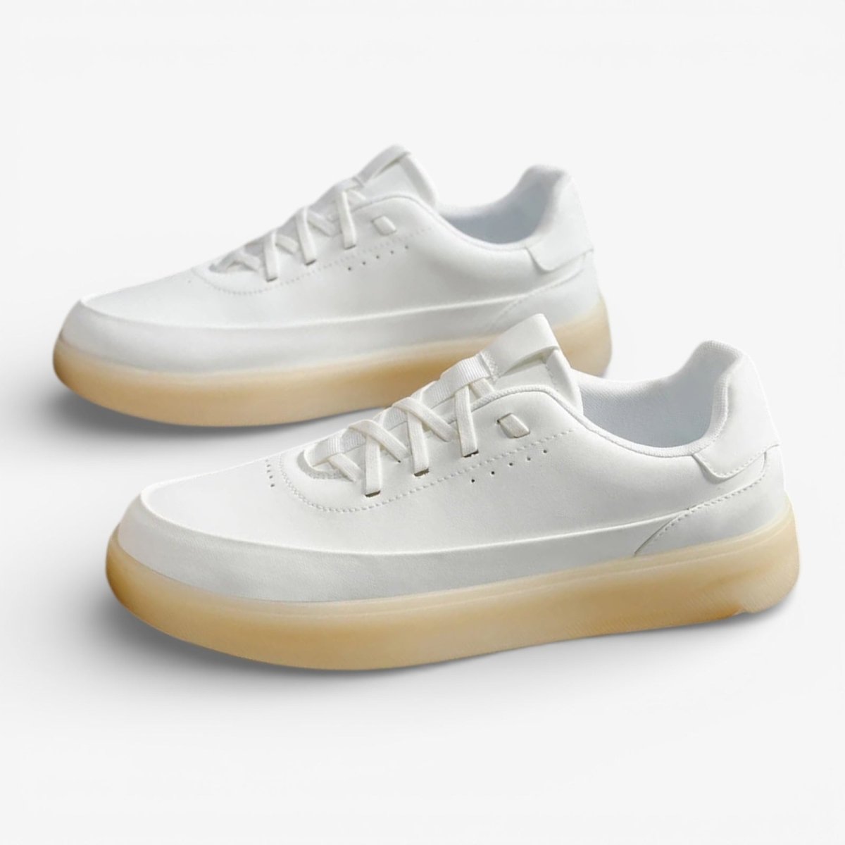 Zapatos de Cuero Genuino con Suela