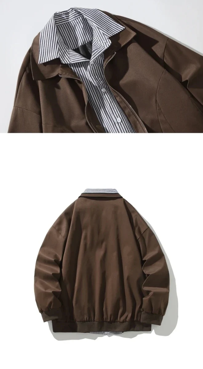 Chaqueta Oversize de Doble Capa Paulo