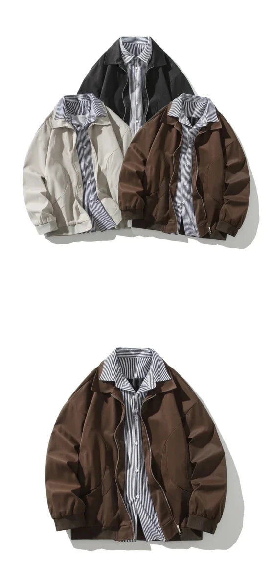 Chaqueta Oversize de Doble Capa Paulo