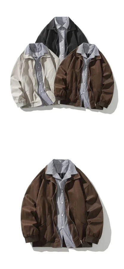 Chaqueta Oversize de Doble Capa Paulo