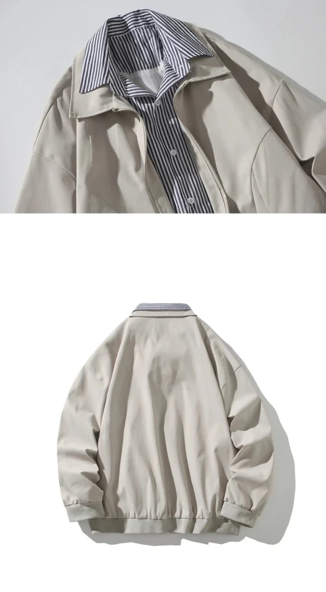 Chaqueta Oversize de Doble Capa Paulo