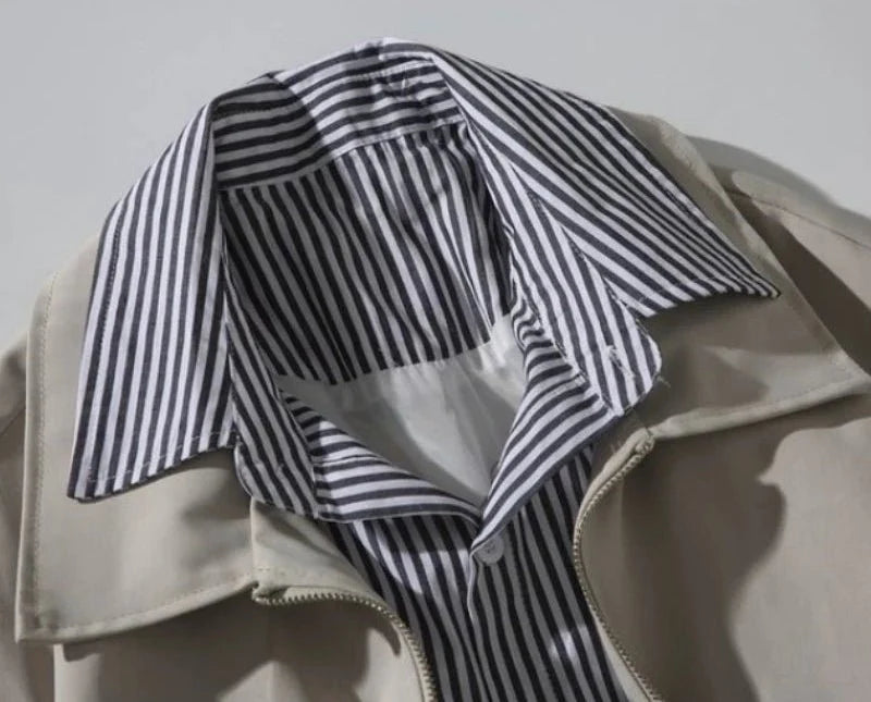 Chaqueta Oversize de Doble Capa Paulo